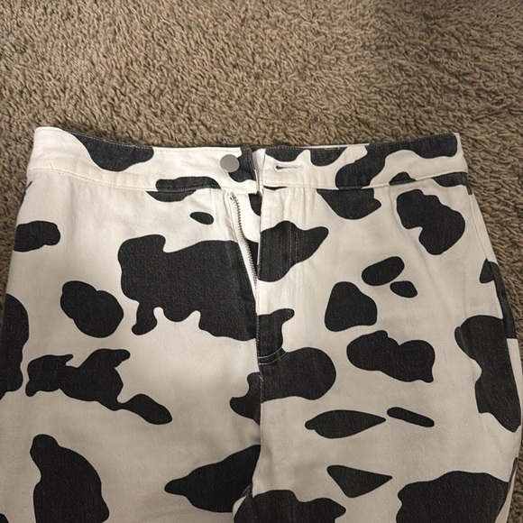 BiBi Monochrome Patterned Pants - Picture 3 of 4